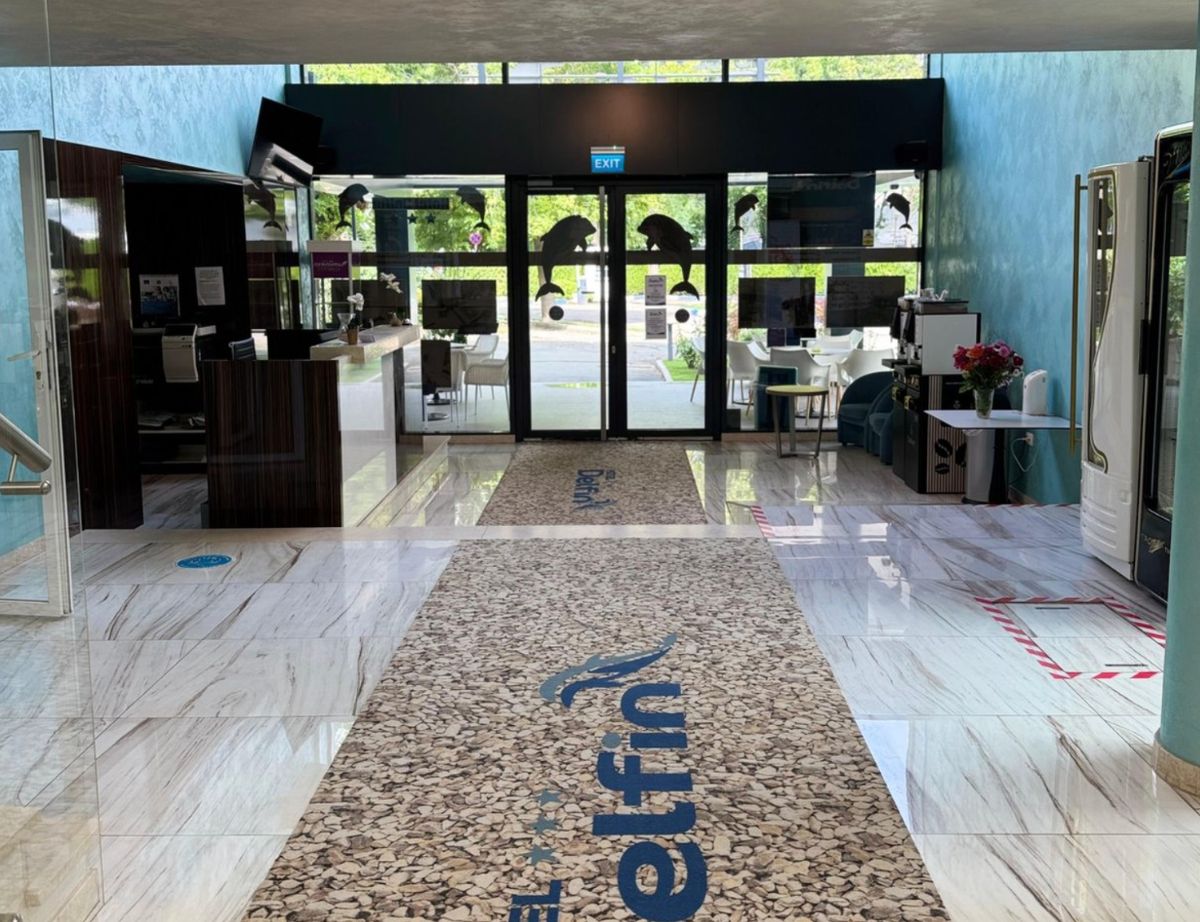 Lobby și recepție Hotel Delfin
