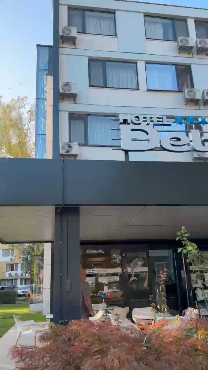 Video: drumul spre plajă de la Hotel Delfin
